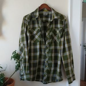 L.L. Bean Snap Button Down